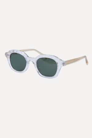 Amelia Sunglasses - Transparent-Green