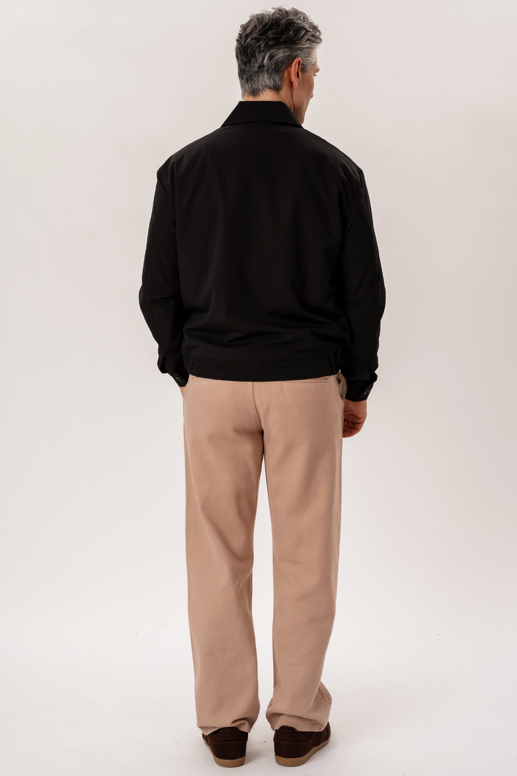 Short Zip Jacket - Black