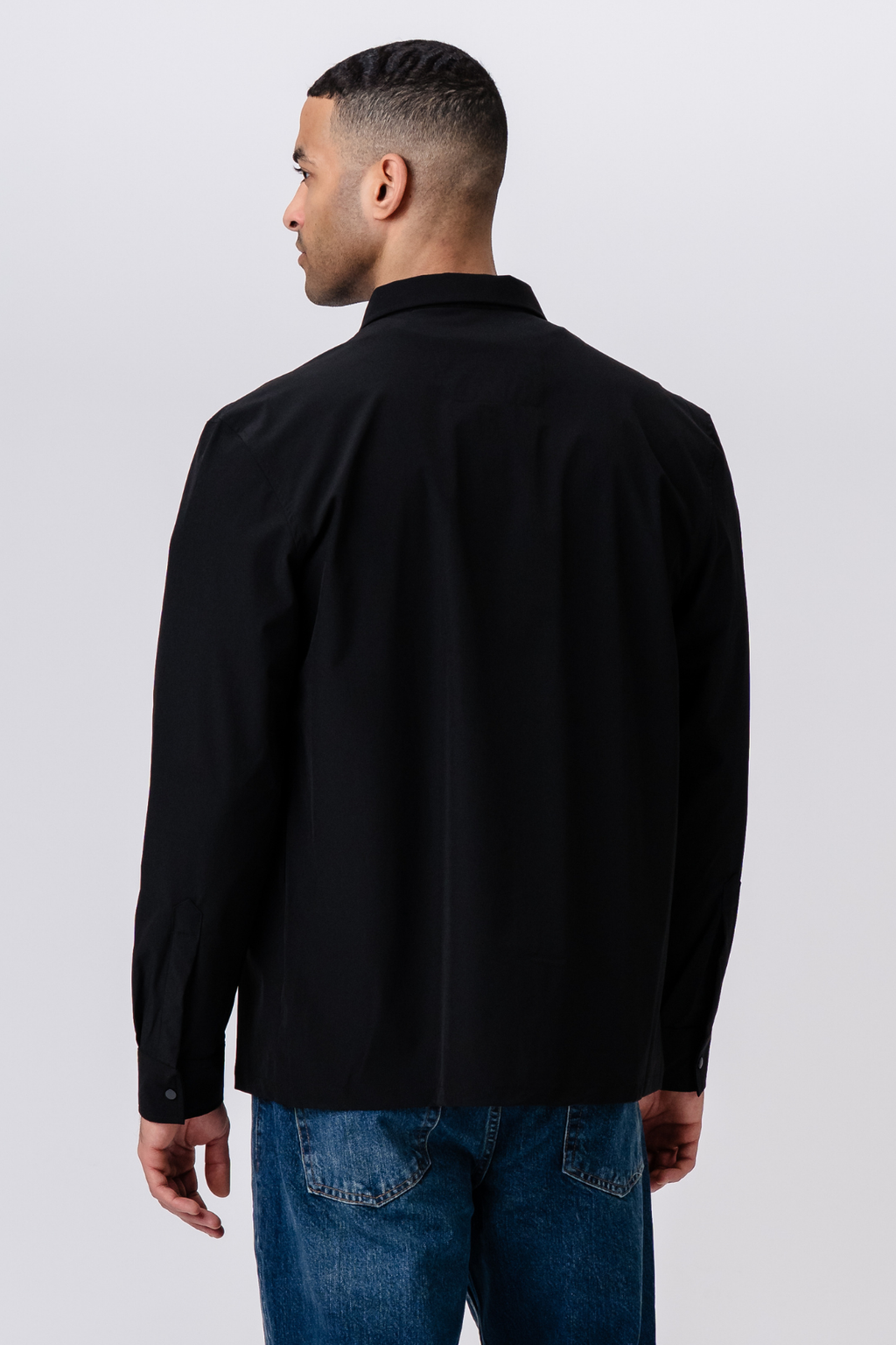 Silas Overshirt - Black