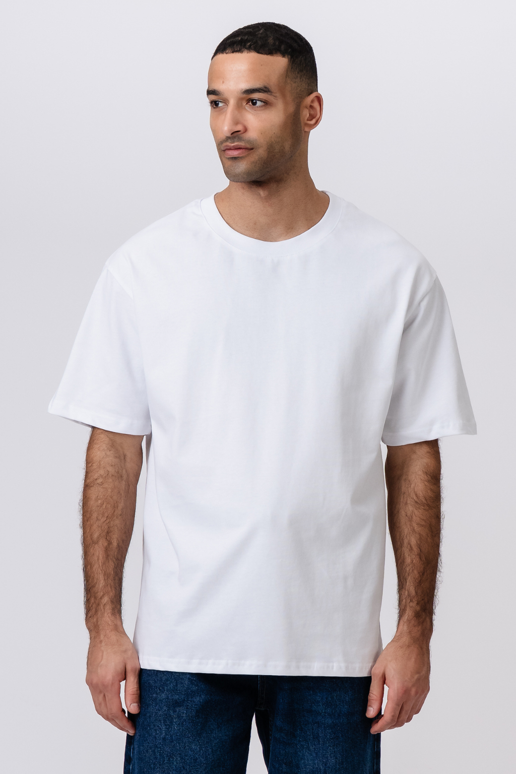 Heavy Boxfit Tee - White