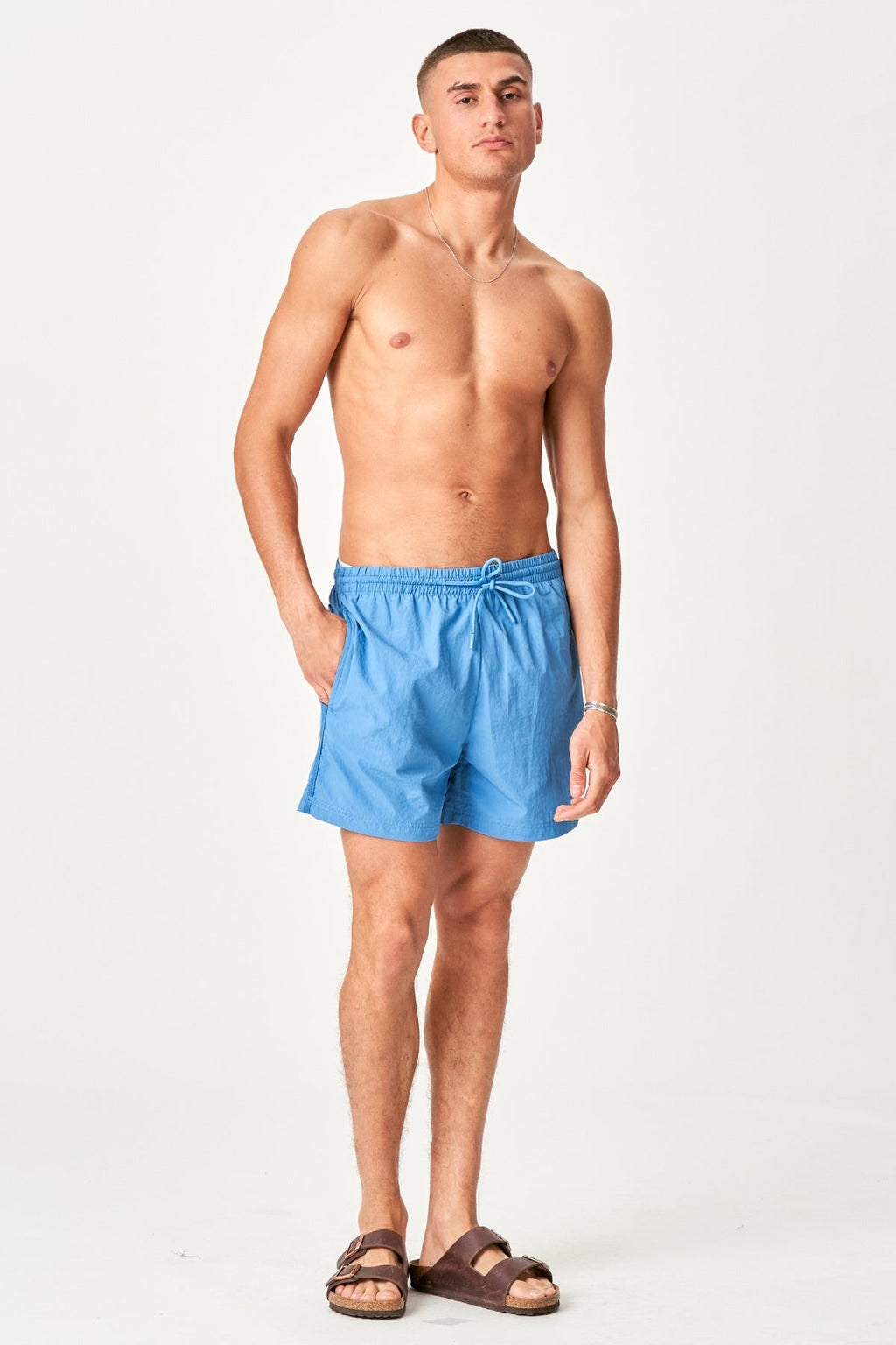 Premium Plávať Shorts - tyrkysová