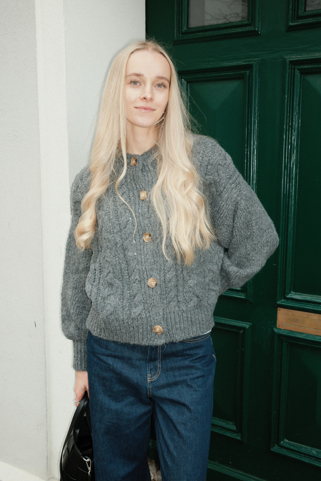 Botton Knit - Grey