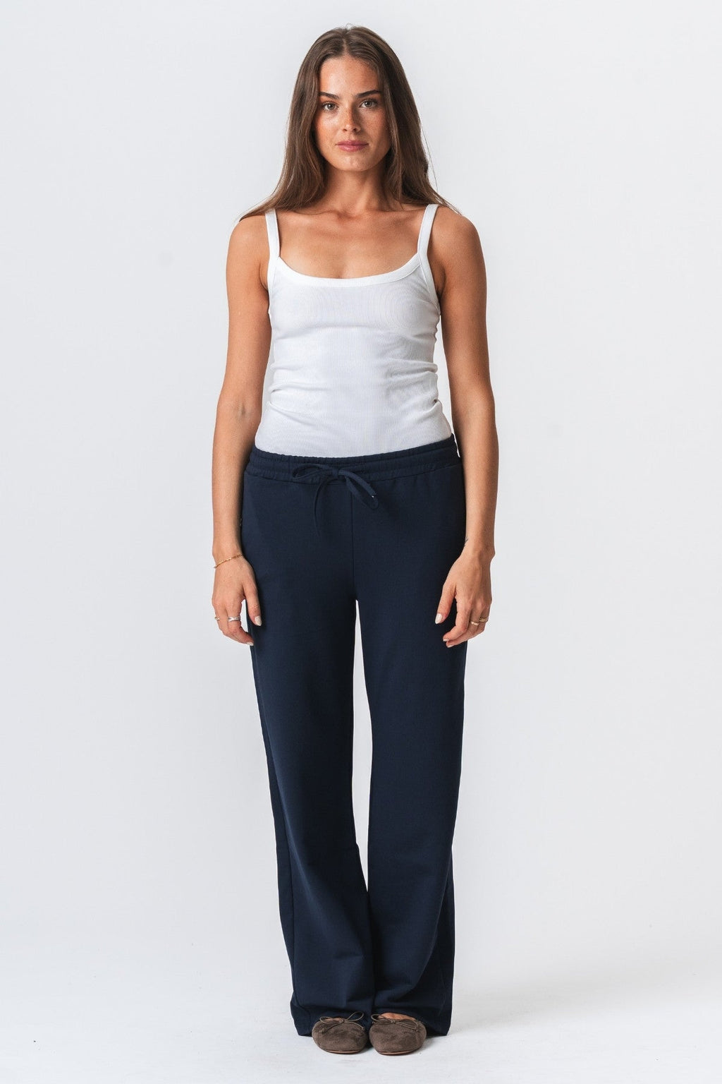Sweatpants Wide - Navy