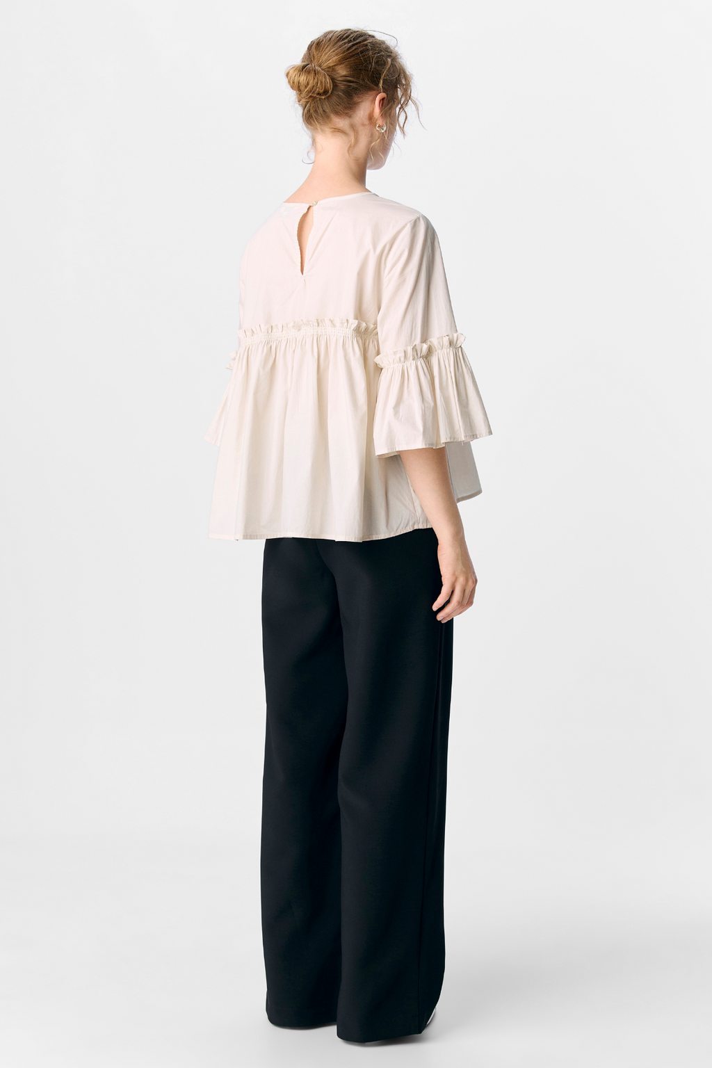 Hope Neck Top - White Sand