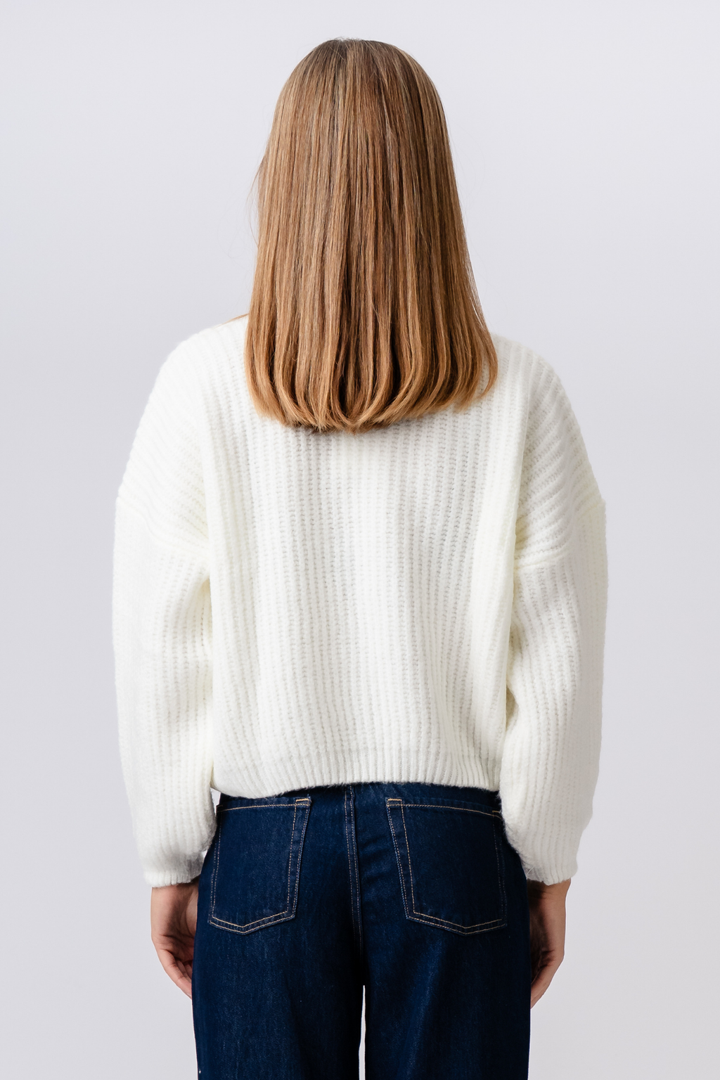 Gabriela Knit - biela