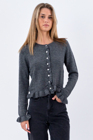 Flora Cardigan - Grey