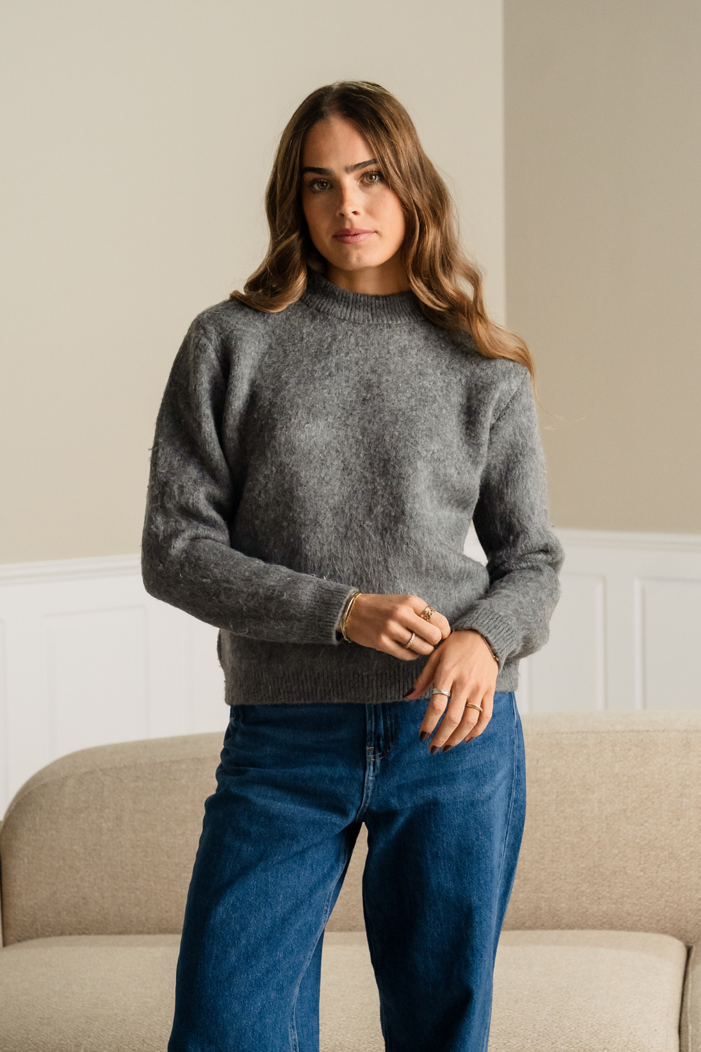 Hazel Knit - Grey