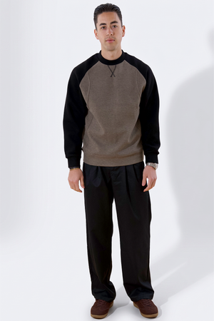Raglan Sleeve Sweater - Dusty Green
