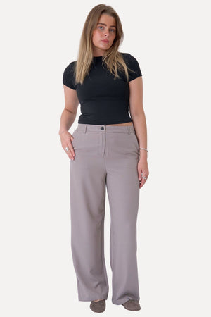 Classic Suit Pants - Grey