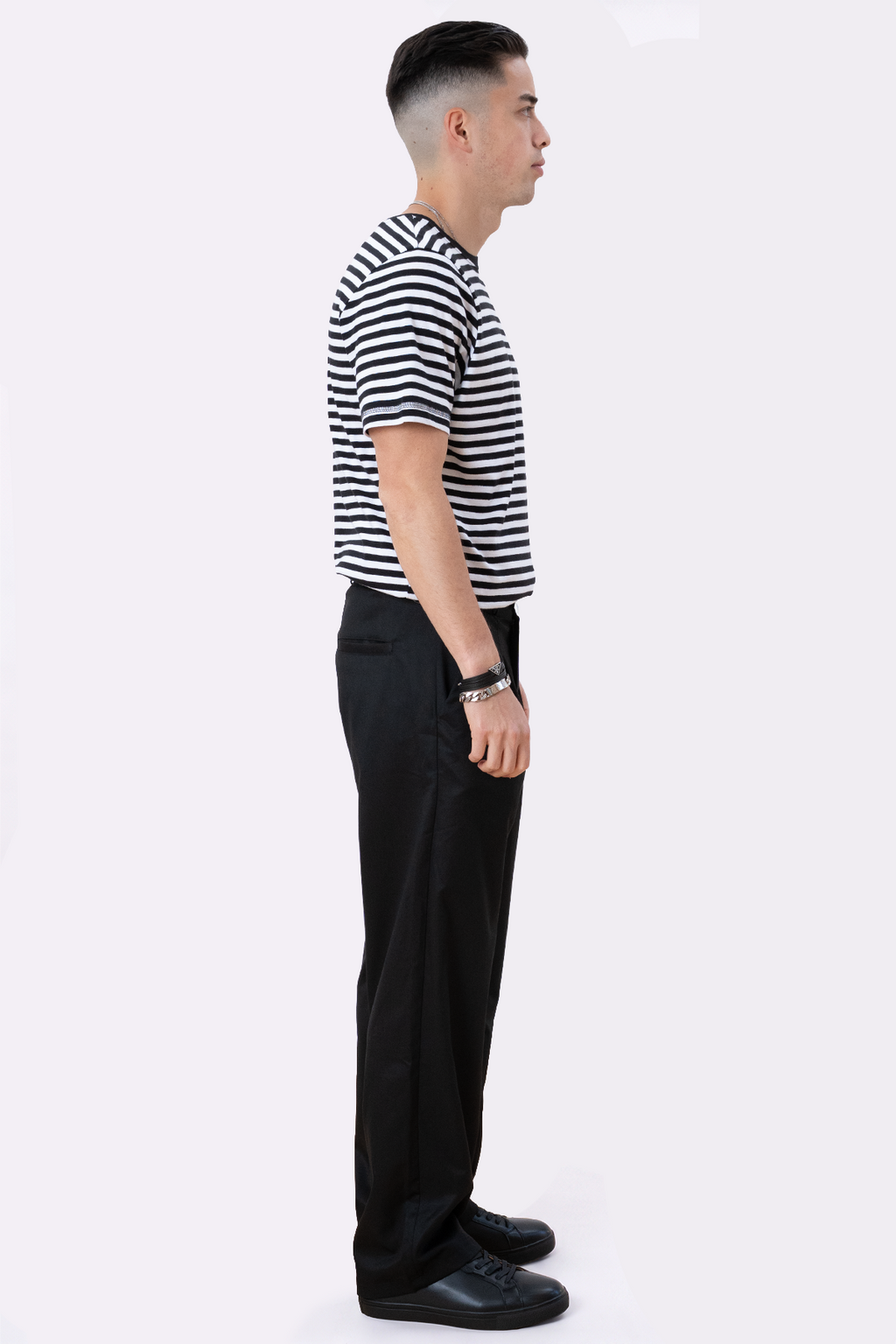 Nørregade Stripe - Black-White