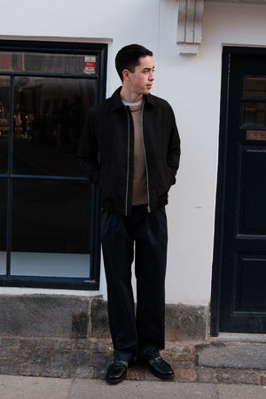 Short Zip Jacket - Black