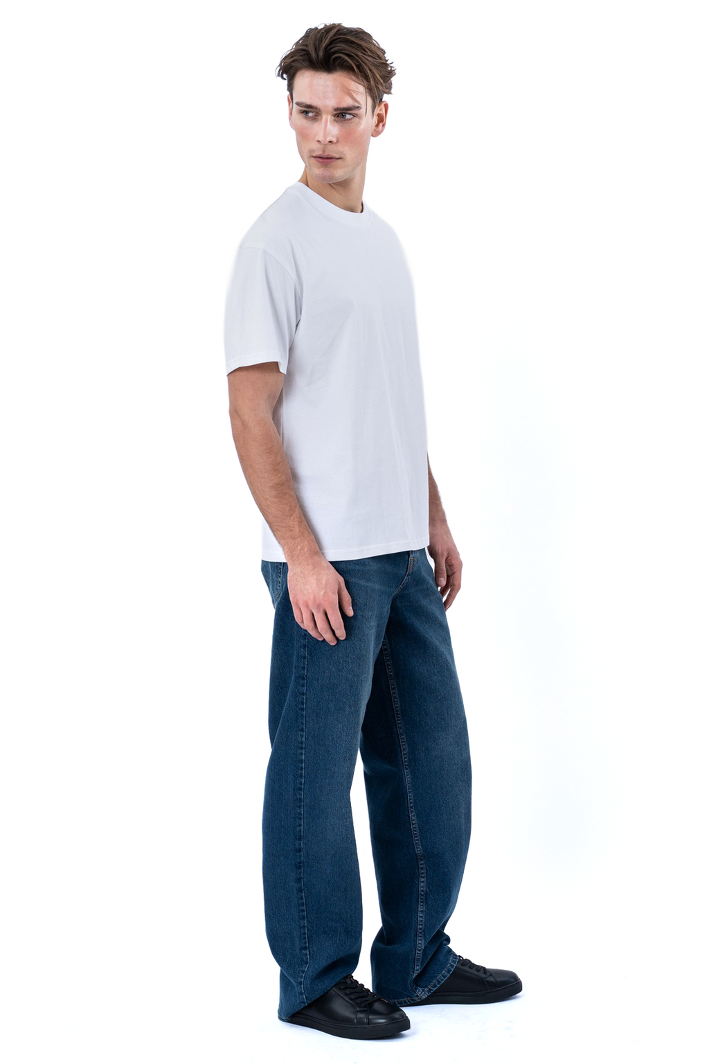 Tričko Heavy Boxfit – biele