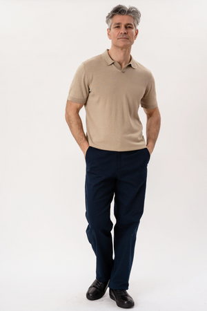 Chino Wide - Navy