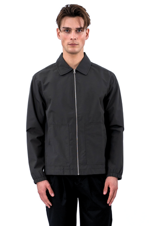 Short Zip Jacket - Grey