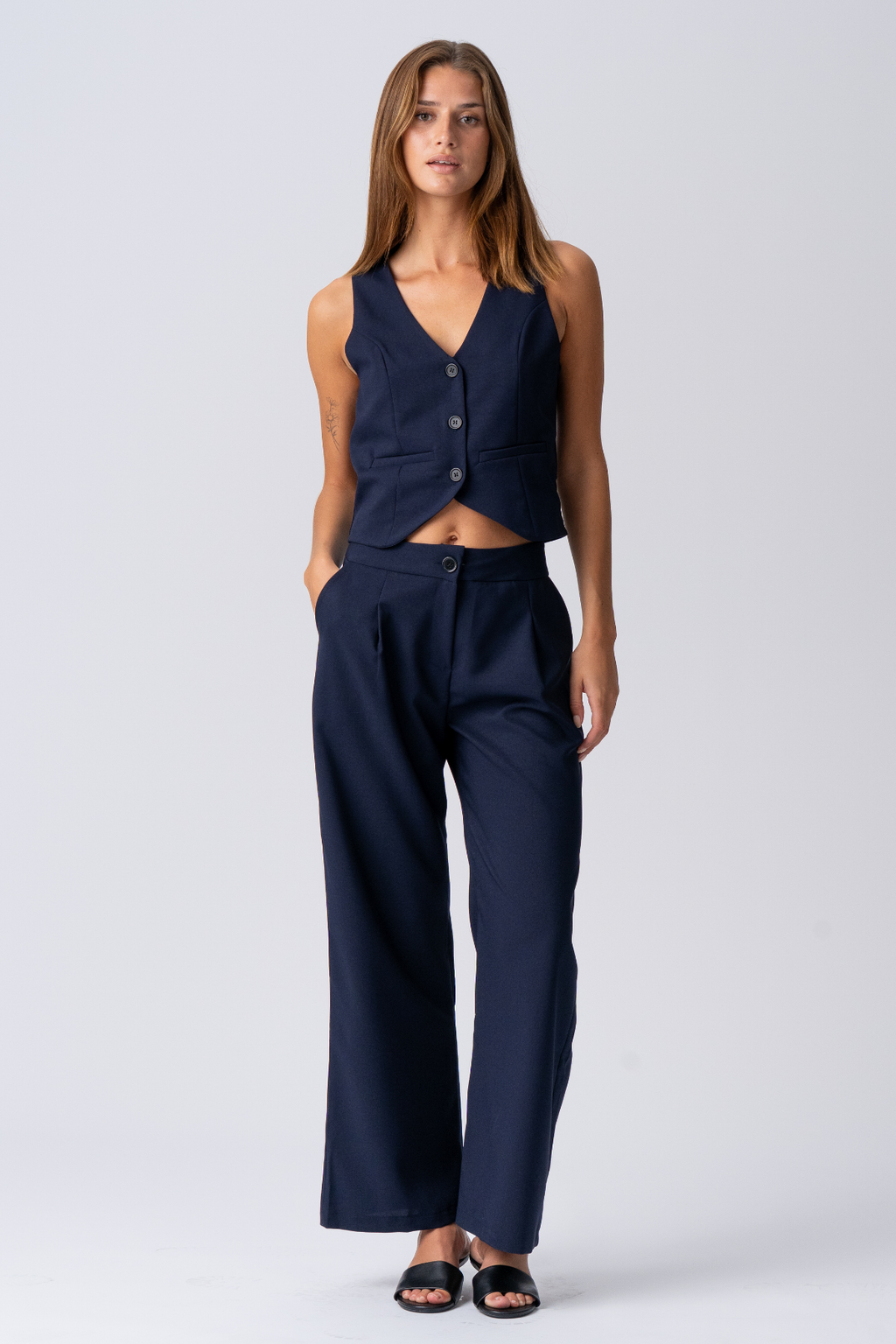 Natalie Vest - Navy