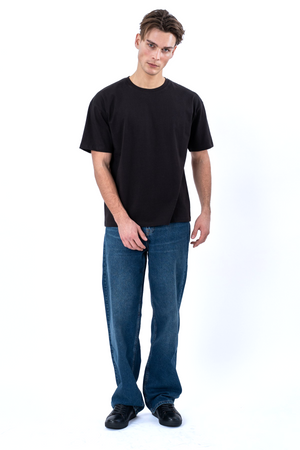Heavy Boxfit Tee - Black