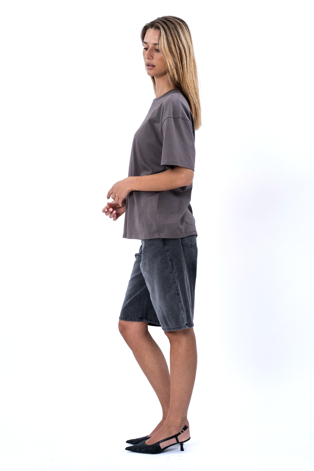 Heavy Boxfit Tee - Dark Grey