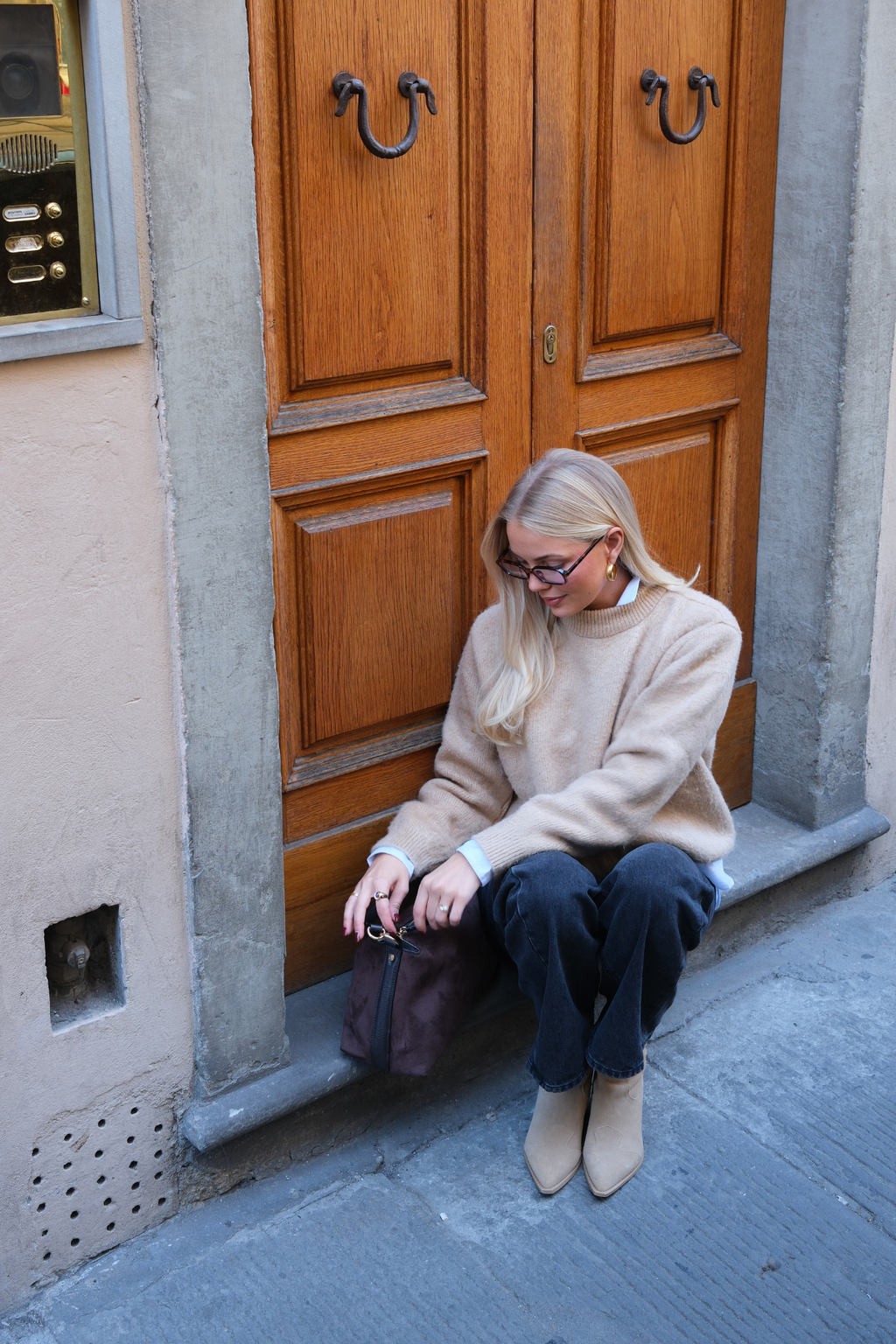 Hazel Knit - Ecru