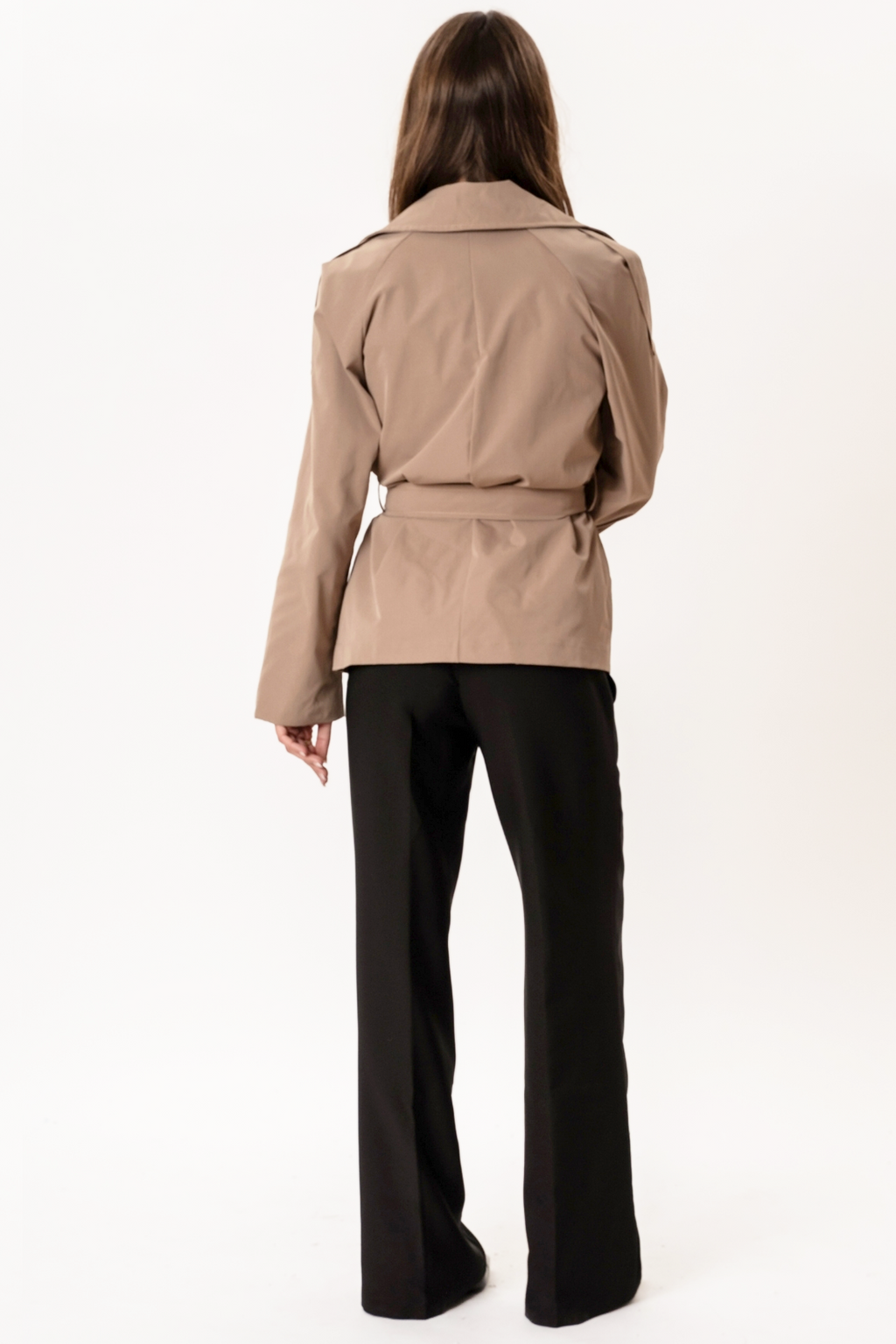 Sia Short Trenchcoat - Camel