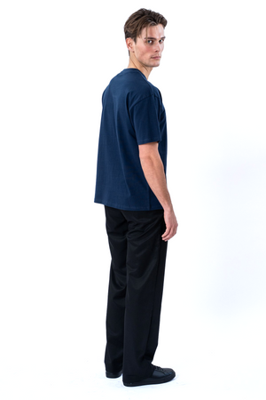 Tričko Heavy Boxfit - Navy