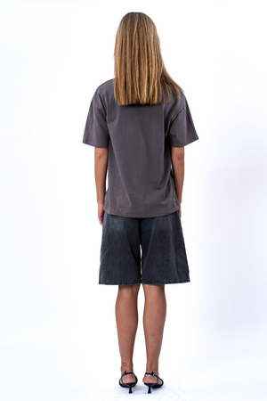 Heavy Boxfit Tee - Dark Grey