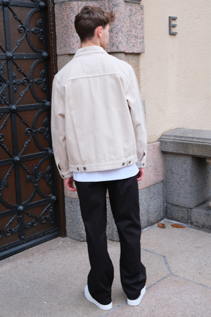 Denim Jacket - Beige