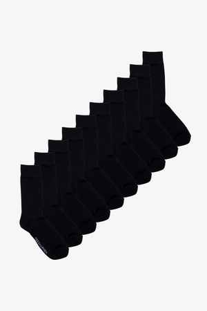 The Original Performance Bamboo Socks 10-Pack - Navy