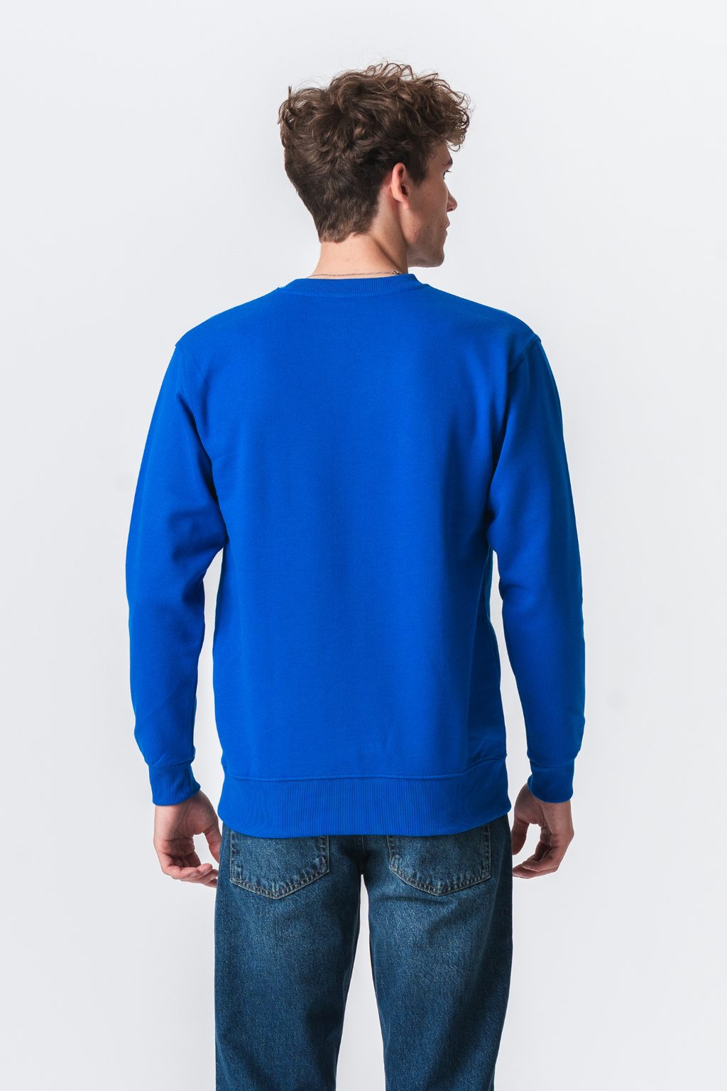 Basic Crewneck - Swedish Blue