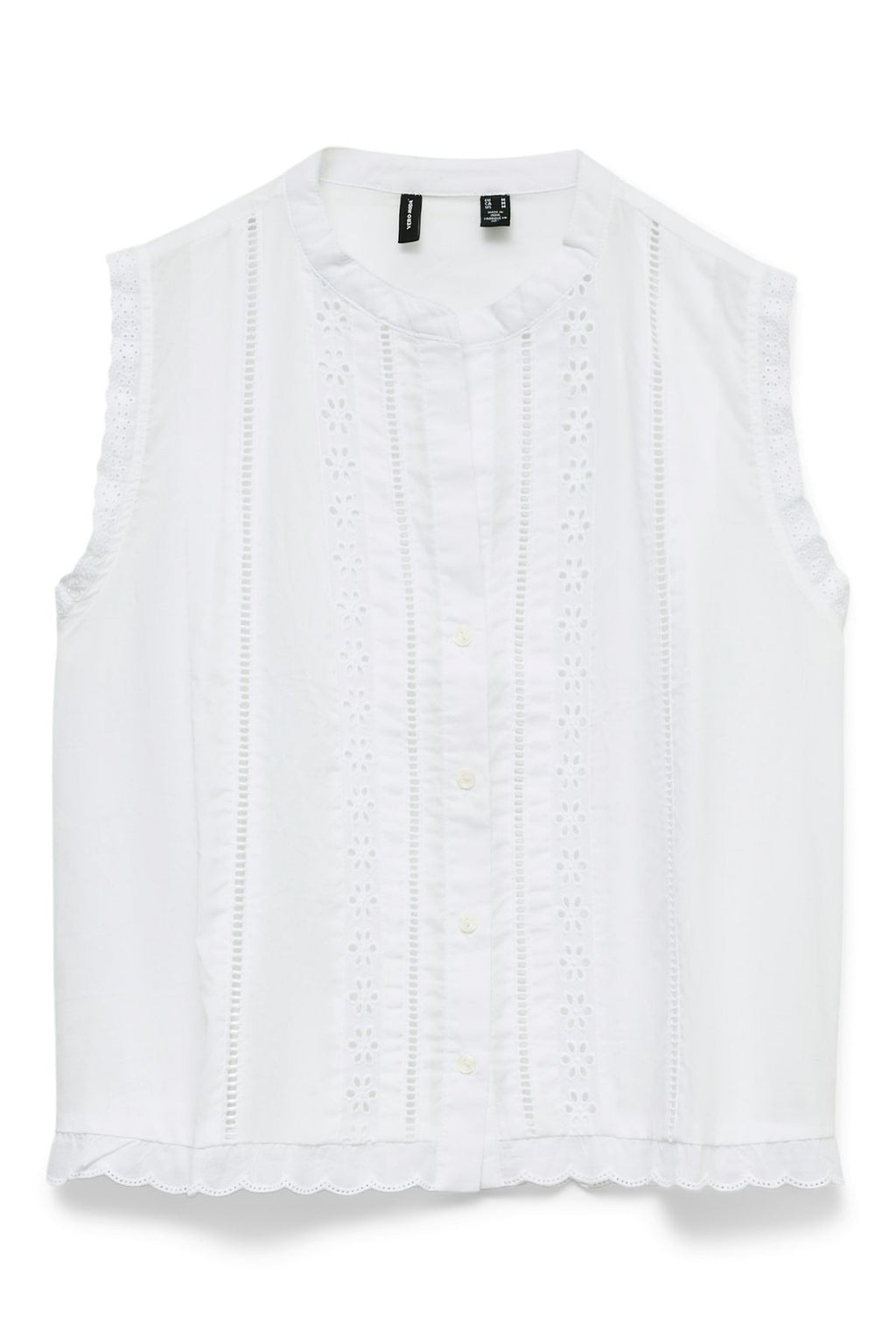 Emily Detail Top - Snow White