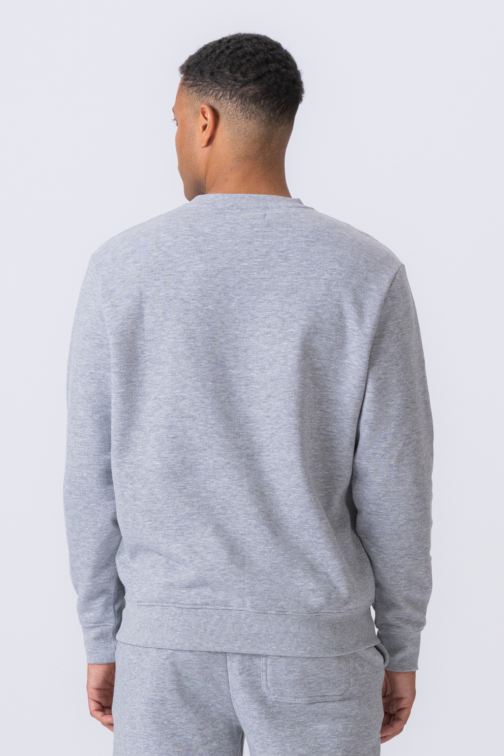 Essential Crewneck - Grey Melange