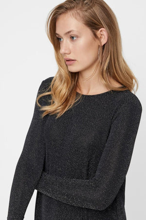 Gúna Mini Sparkle - Dubh
