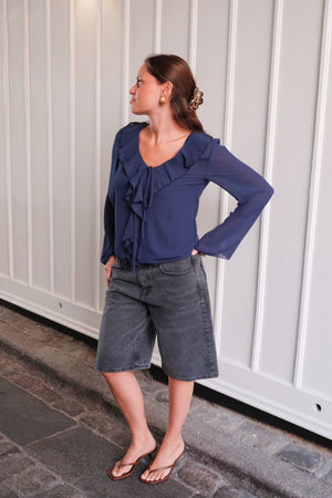 Bluza Alba - tamnoplava
