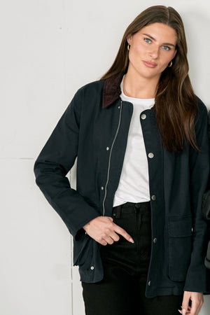 Twill Jacket - Navy
