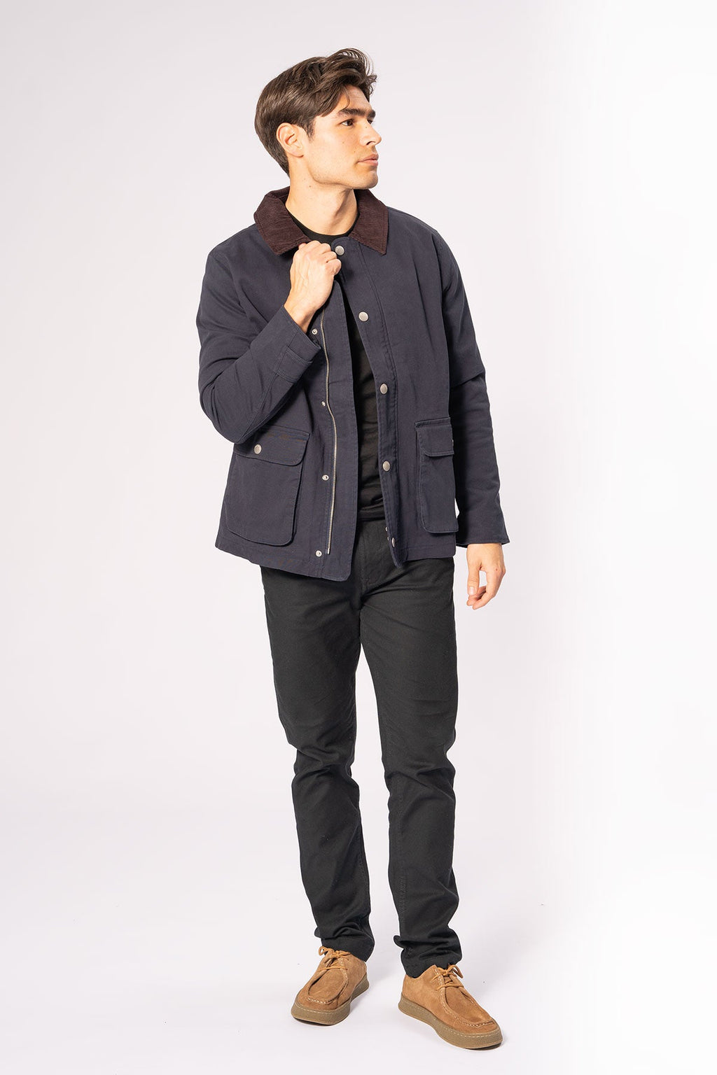 Twill Jacket - Navy