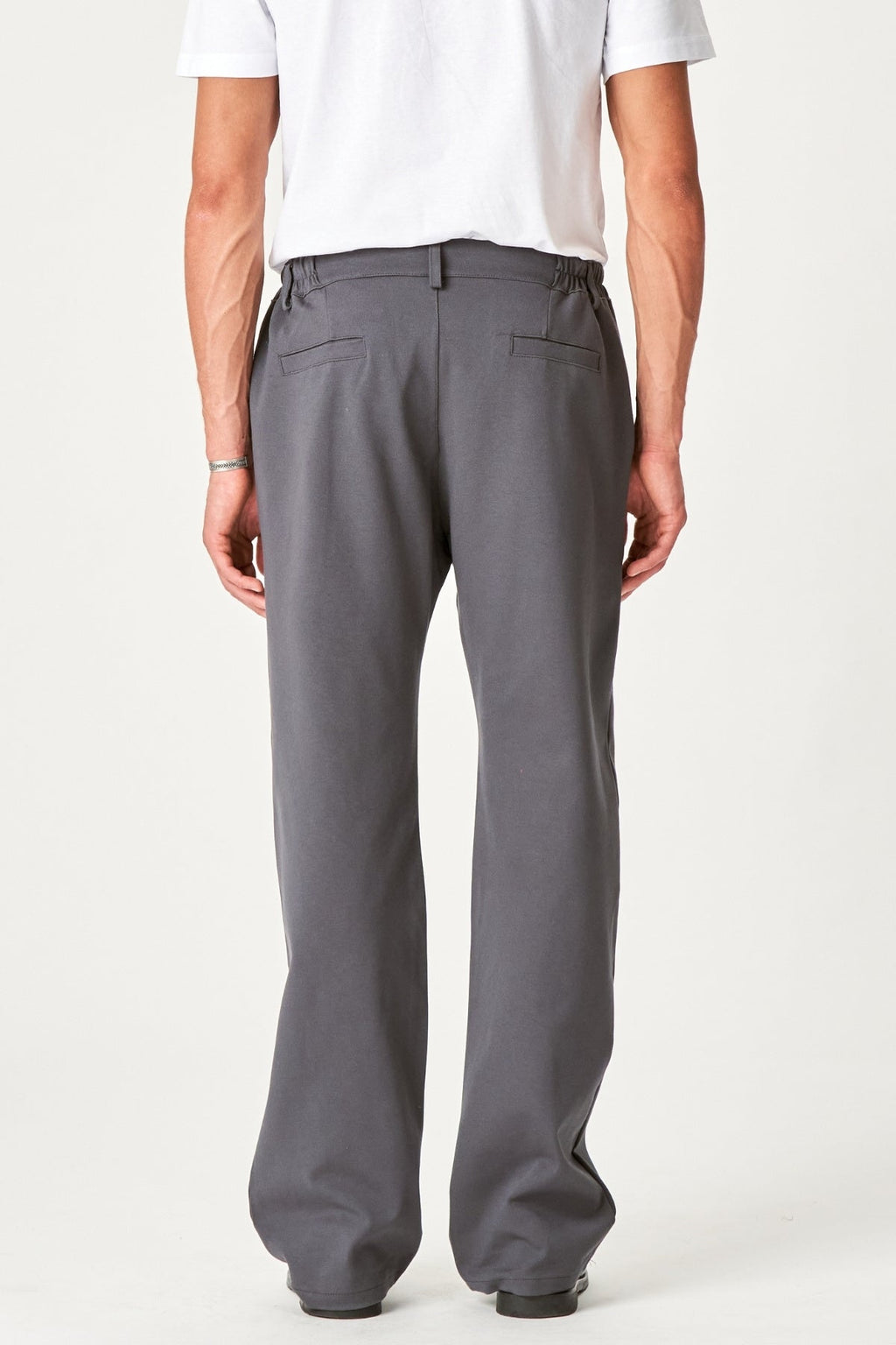 Vhodný Pants Voľné - oceľová šedá
