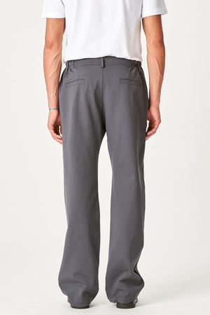 Vhodný Pants Voľné - oceľová šedá