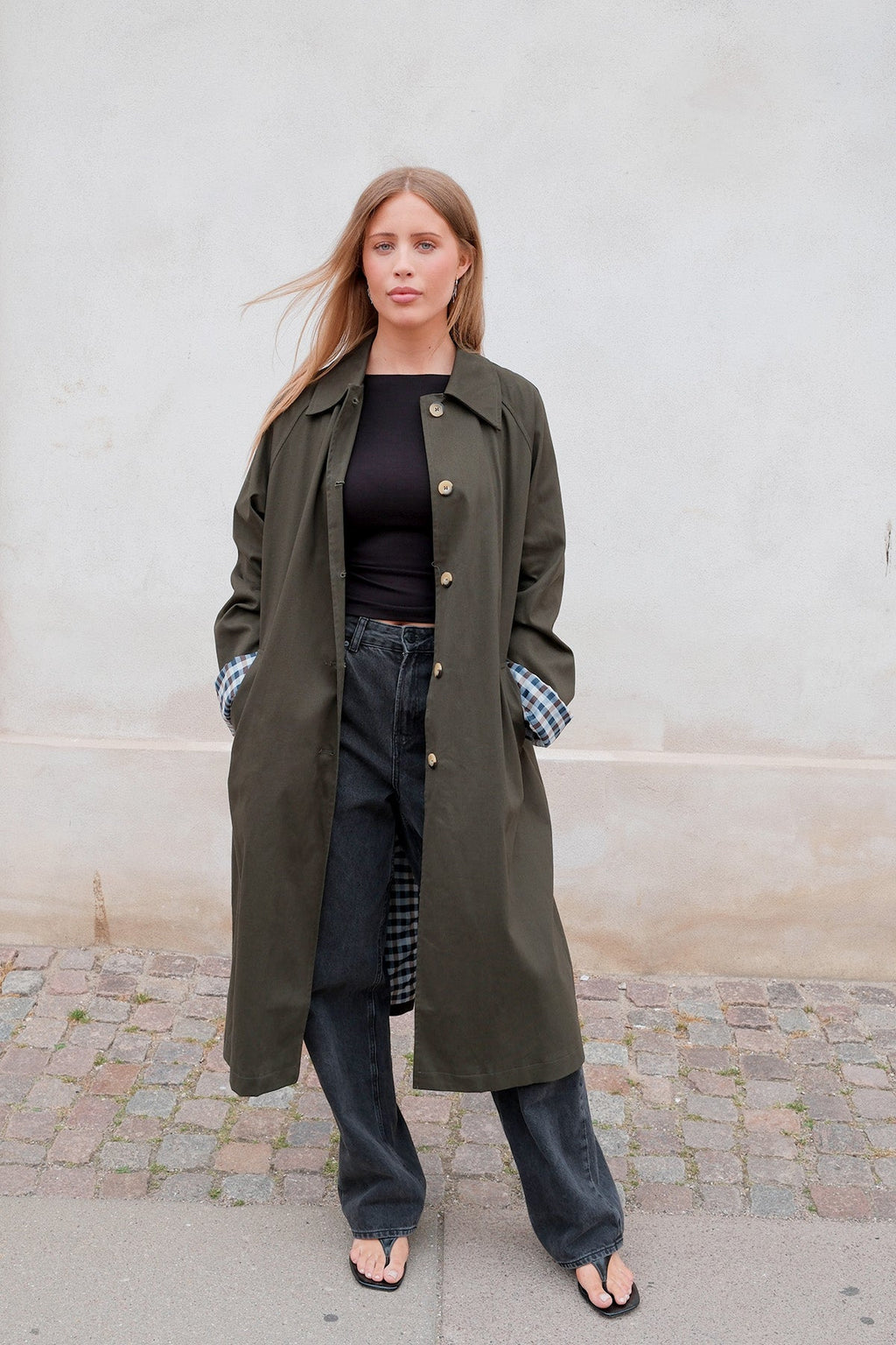 Livia Trenchcoat - Maslina