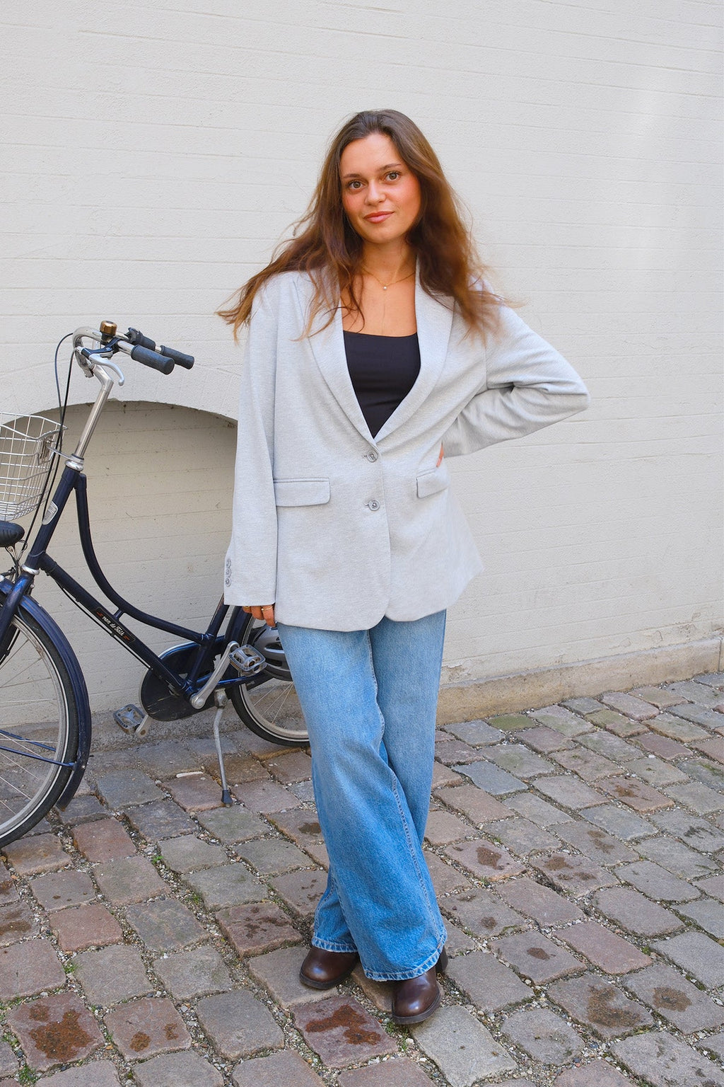 Classic fit Blazer - Light Grey