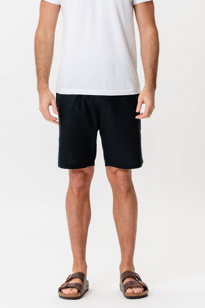 Línéadach Shorts - dubh