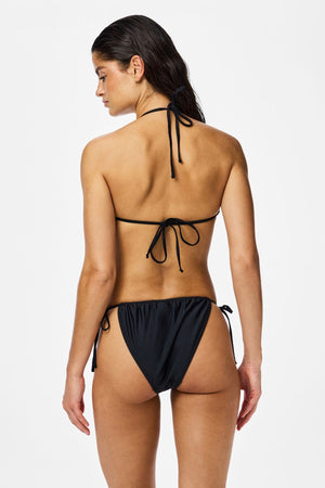 Baomi Bikini Triangle Top - Black
