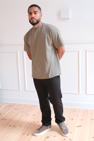 Heavy Boxfit Tee - Olive