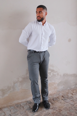 Performance Pants Wide - Melange siva